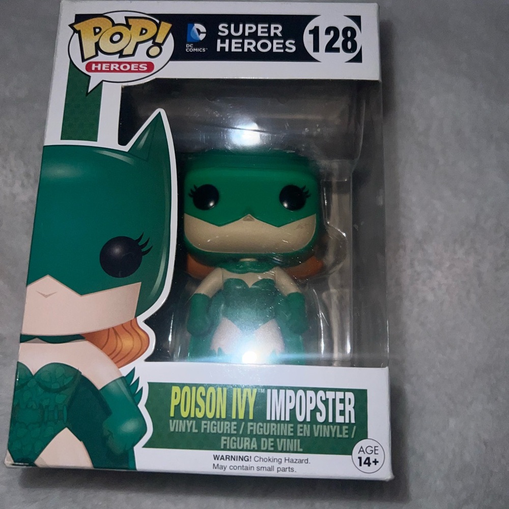 Funko Pop Heroes Green and Orange Figure